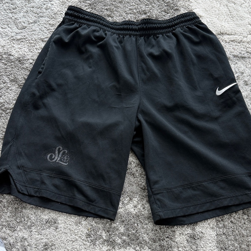 NBA SUMMER LEAGUE Nike Men's Black Athletic Shorts
